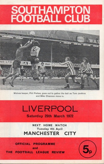Match programme